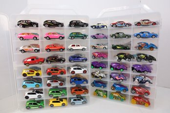 LOT 161 - APROX. 96 VINTAGE HOT WHEELS IN TWO CASES (ALL ONE OWNER STORED AND NOT PLAYED WITH FROM NEW!)