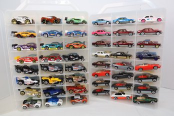 LOT 165 - APROX. 96 VINTAGE HOT WHEELS IN TWO CASES (ALL ONE OWNER STORED AND NOT PLAYED WITH FROM NEW!)