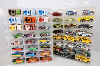LOT 169 - APROX. 96 VINTAGE HOT WHEELS IN TWO CASES (ALL ONE OWNER STORED AND NOT PLAYED WITH FROM NEW!)
