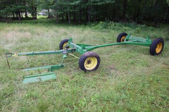 470 - JOHN DEERE HAY WAGON RUNNING GEAR