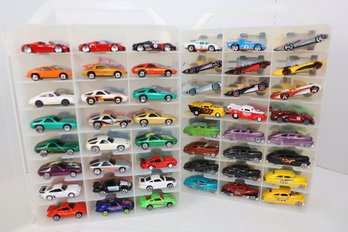 LOT 181 - APROX. 96 VINTAGE HOT WHEELS IN TWO CASES (ALL ONE OWNER STORED AND NOT PLAYED WITH FROM NEW!)