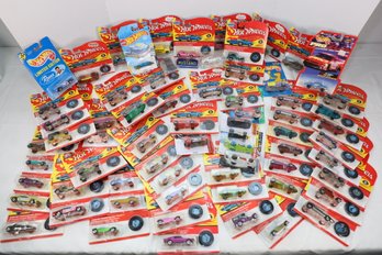 198 - MASSIVE COLLECTION OF TREASURE HUNTS & 25TH ANNIVERSARY HOT WHEEL CARS NEW IN PACKS!
