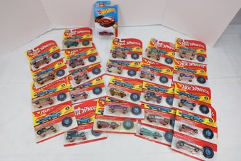 201 - MASSIVE COLLECTION OF TREASURE HUNTS & 25TH ANNIVERSARY HOT WHEEL CARS NEW IN PACKS!