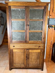 226 - REALLY AMAZING ANTIQUE PIE SAFE CABINET - MUST SEE!