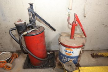 LOT 374 - TWO TANKS AND PUMPS
