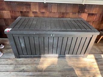 245 - LARGE PLASTIC STORAGE BIN