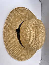 168 - REAL AMISH MADE HAT, NEW USED FOR DISPLAY IN COLLECTION ONLY! REAL FROM PENN.! SO NICE