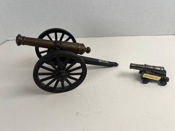 279 - TWO SMALL CANNONS, ONE IS 'FUN'CTIONAL!'