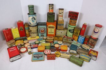 LOT 2 - ANTIQUE TINS - VERY NICE CONDITIONS!
