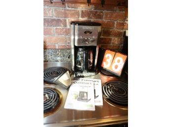 LOT 38 - CUISINART COFFEE MAKER