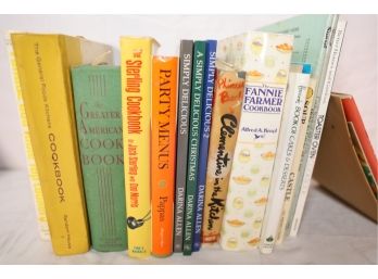 LOT 201 - VINTAGE COOKBOOK LOT