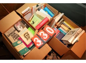 LOT 330 - BOOK LOT - SEVERAL BOXES