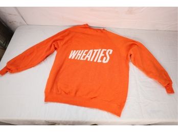 LOT 171 - VINTAGE WHEATIES SWEATSHIRT - SOFT!