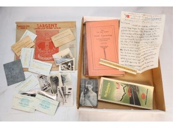 LOT 186 - EPHEMERA LOT