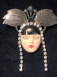 Eros Sterling Brooch