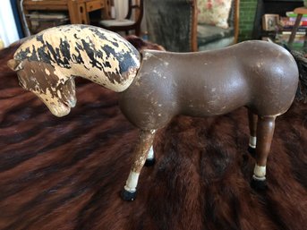 Antique  Primitive Wooden Horse
