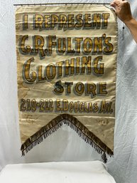 ANTIQUE CLOTHING STORE ADVERTISING