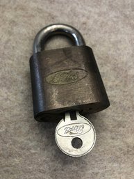 Ford Pad Lock With  Key