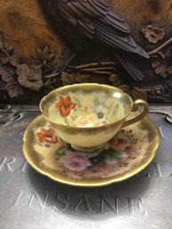 Antique Hand Painted Tea Cup