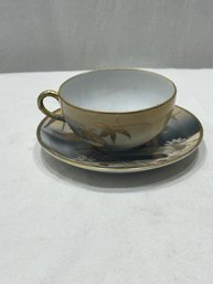 BONE CHINA CUP AND SAUCER