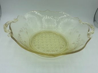 Canary Yellow Bowl