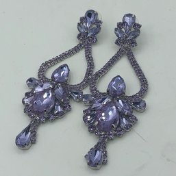Vintage Lavender Earrings