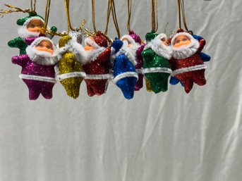 SANTA ORNAMENTS (12)