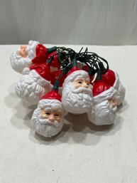 VINTAGE SANTA STRING OF LIGHTS