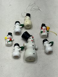 MINI WOODEN SNOW MEN