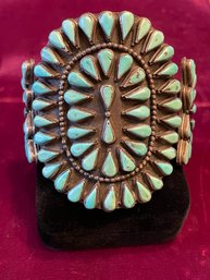 Antique Navajo Squash Cuff 1gap