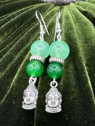 URANIUM ARTISIAN HANDMADE EARRINGS