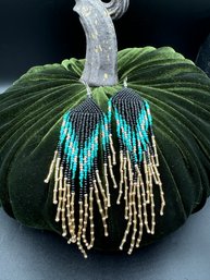 BEADED EARRINGS