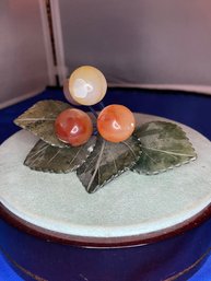 Antique Carnelian Cherries