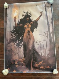 LADY OF THE WOODS PRINT