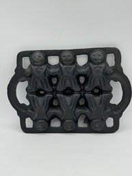 Vintage Cast Iron Gingerbread Mold