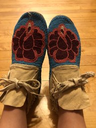 Navajo Beaded Moccasins