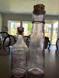 Antique LavenderAmethyst  Bottles