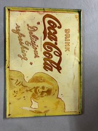 Authentic Vintage Coca-cola Sign