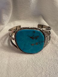 Luscious Turquoise Cuff: Hachita Mine