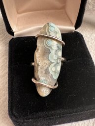 Super Dope Crazy Lace Agate Ring