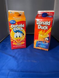 Vintage Donald Duck Juice Boxes