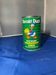 Vintage Donald Duck Juice Can