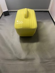 Vintage Canary Yellow Hall Baking Dish