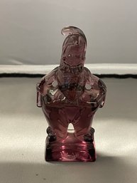 Purple Mosser Glass Clown