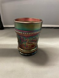 Vintage Carnival Glass Cup