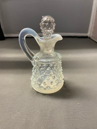 Vintage Fenton French Opalescent Glass Pitcher