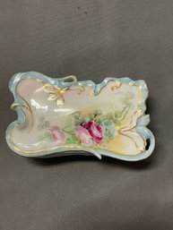 Antique Ceramic Vanity Box