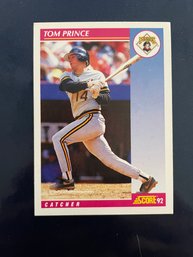 Tom Prince Pirates Score 92 Baseball Card