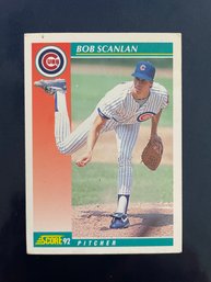 Bob Scanlan Cubs Score 92 Baseball Card