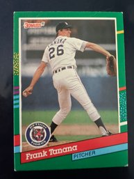 Frank Tanana Detroit Tigers Donruss 91 Baseball Card